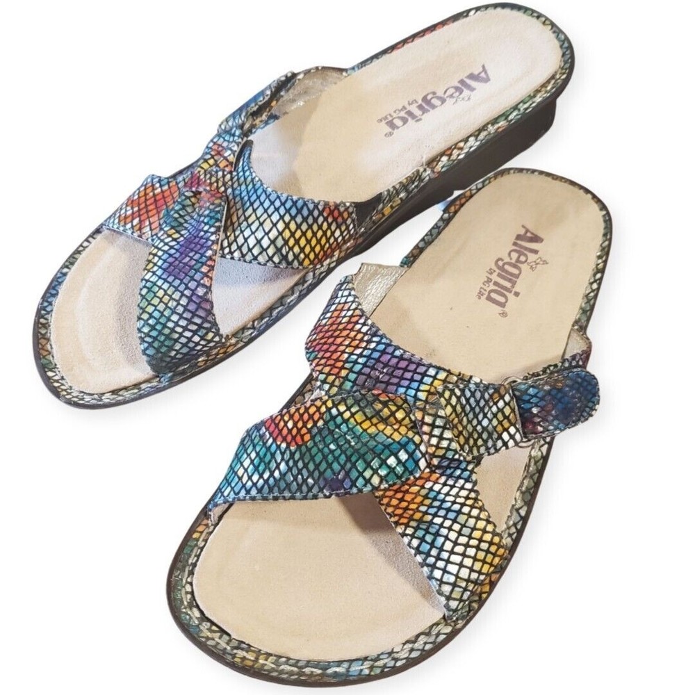 Alegria Women Sandal Violet Floral Snake  EUR 38